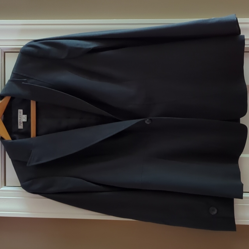 Pendleton size 8 gray wool blazer